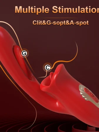 3-in-1 Tongue Licking Vibrator