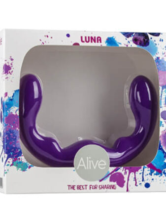 n104282 alive luna silicone double dildo packaged