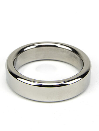 n10461 bound to please metal cock and ball ring 40mm