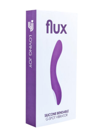 n11136 loving joy flux silicone bendable g spot vibrator pkg 1