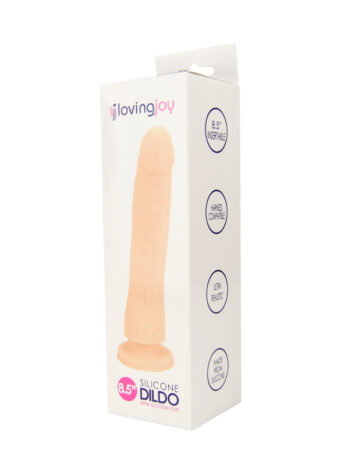 n11415 loving joy realistic silicone 8 5 inch strap on dildo pk 2