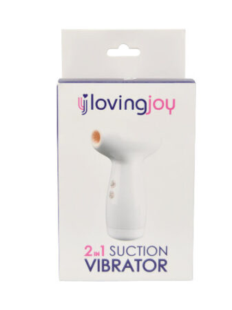 n11470 loving joy 2 in 1 suction vibrator pakg