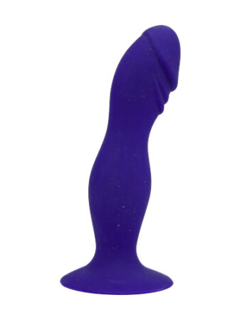 n11536 loving joy 6 inch silicone dildo with suction cup purple 4