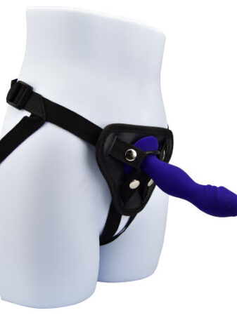 n11536 loving joy 6 inch silicone dildo with suction cup purple 6