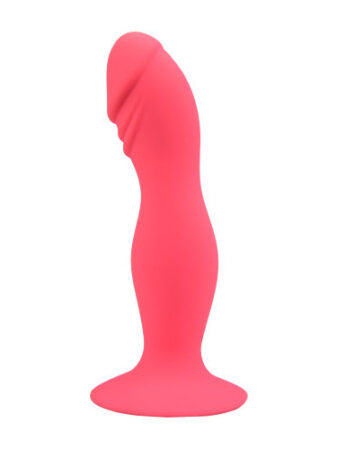 n11537 loving joy 6 inch silicone dildo with suction cup pink 1