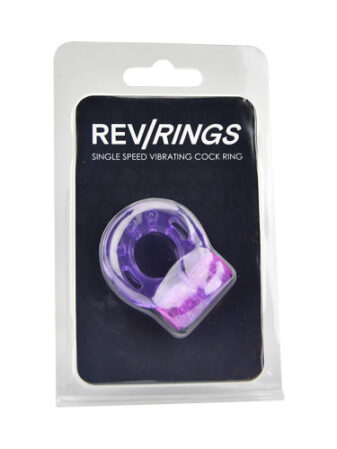 n11622 rev rings single speed vibrating cock ring pkg