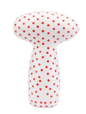 n11641 loving joy 2 in 1 suction vibrator polka dot