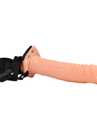n11680 loving joy 7 inch hollow strap on vanilla 2