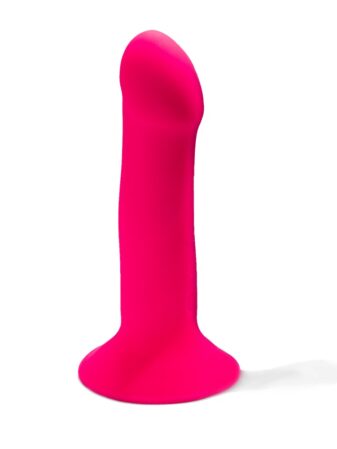 n11692 dual density cushioned core vibrating suction cup silicone dildo 6 5inch 4