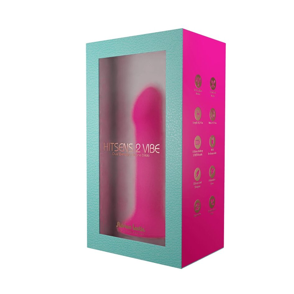 n11692 dual density cushioned core vibrating suction cup silicone dildo 6 5inch 6