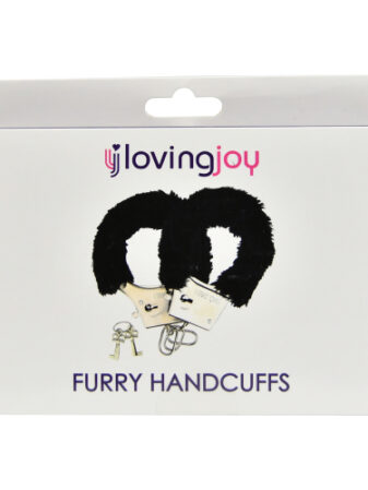 n11714 bound to please furry handcuffs black pkg