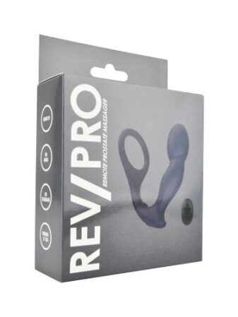 n11785 rev pro remote controlled silicone prostate massager pkg 1