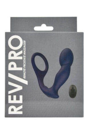 n11785 rev pro remote controlled silicone prostate massager pkg