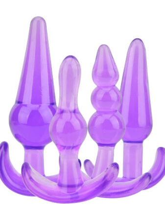 Loving Joy Butt Plug Training Kit Purple