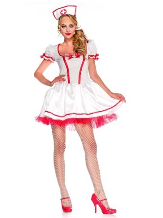 n11919 leg avenue naughty nurse costume 2