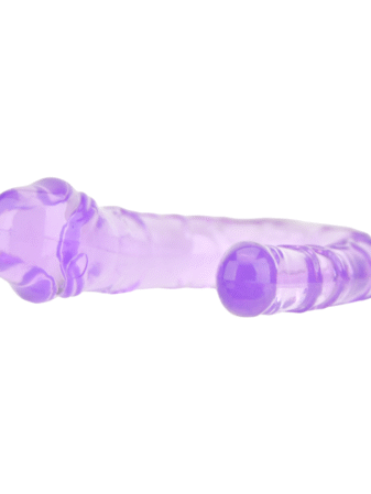 n11952 loving joy double mini dildo purple 1