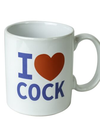 n11972 i love cock mug 2