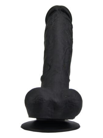 n12035 loving joy 9 inch realistic silicone dildo with suction cup and balls black 1