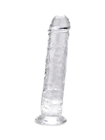 n12183 loving joy 7 5 inch suction cup dildo clear 2