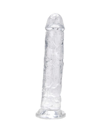 n12183 loving joy 7 5 inch suction cup dildo clear 3