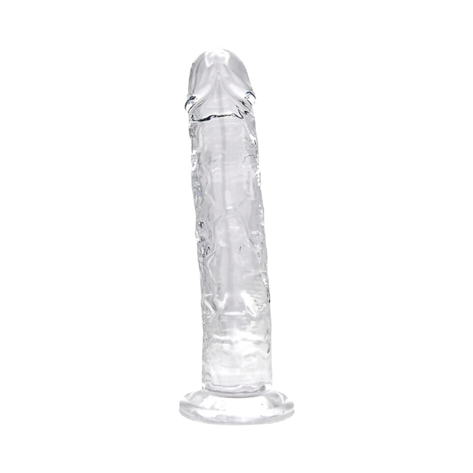 n12185 loving joy 9 5 inch suction cup dildo clear 2 1