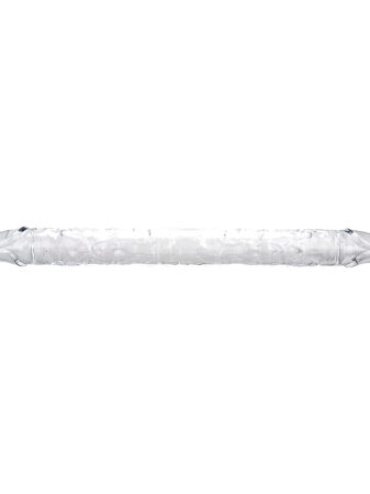 n12191 loving joy 18 inch double ended dildo clear
