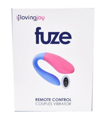 n12199 loving joy fuze remote control couples vibrator pkg
