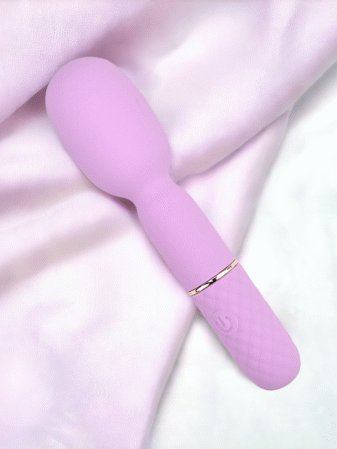 n12249 nauti petites 10 speed wand vibrator linen