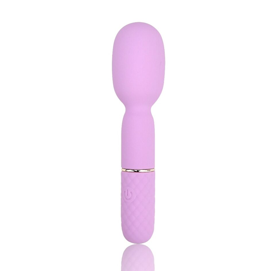 n12249 nauti petites 10 speed wand vibrator reflection