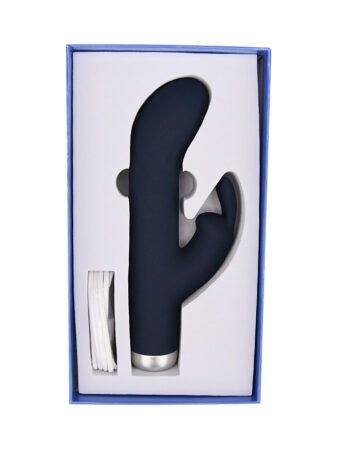 n12255 nauti silicone rabbit vibrator pkg inside