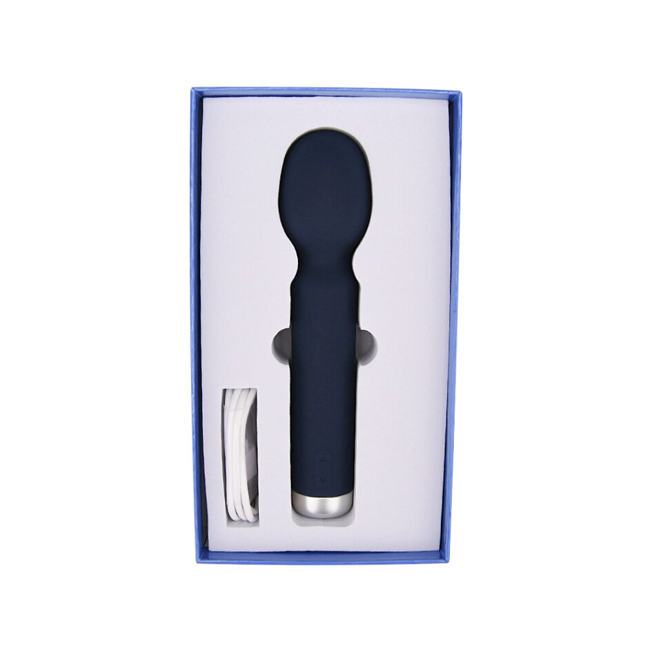 n12256 nauti silicone wand vibrator pkg inside