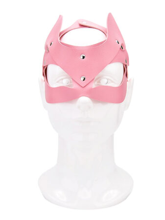n12285 bound to play kitty cat face mask pink