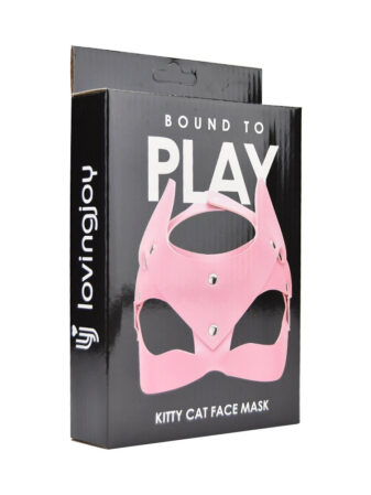 n12285 bound to play kitty cat face mask pink pkg 1
