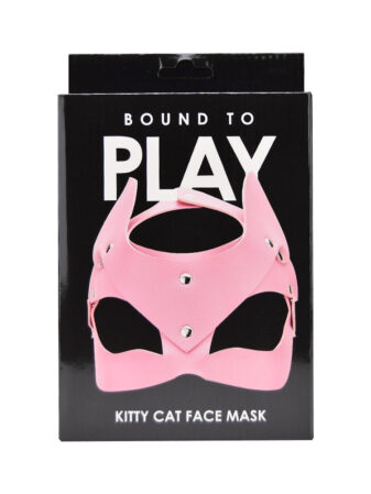 n12285 bound to play kitty cat face mask pink pkg