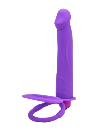 n12315 loving joy double penetration strap on vibrator