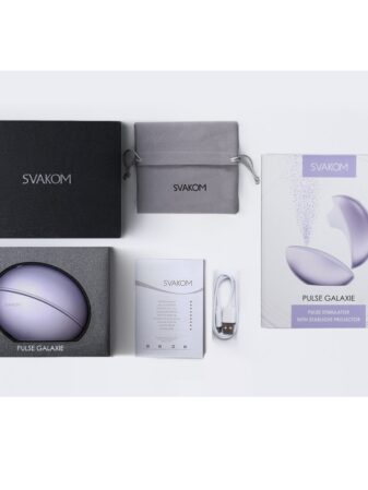 n12375 svakom galaxie suction vibrator mood projector lilac 12