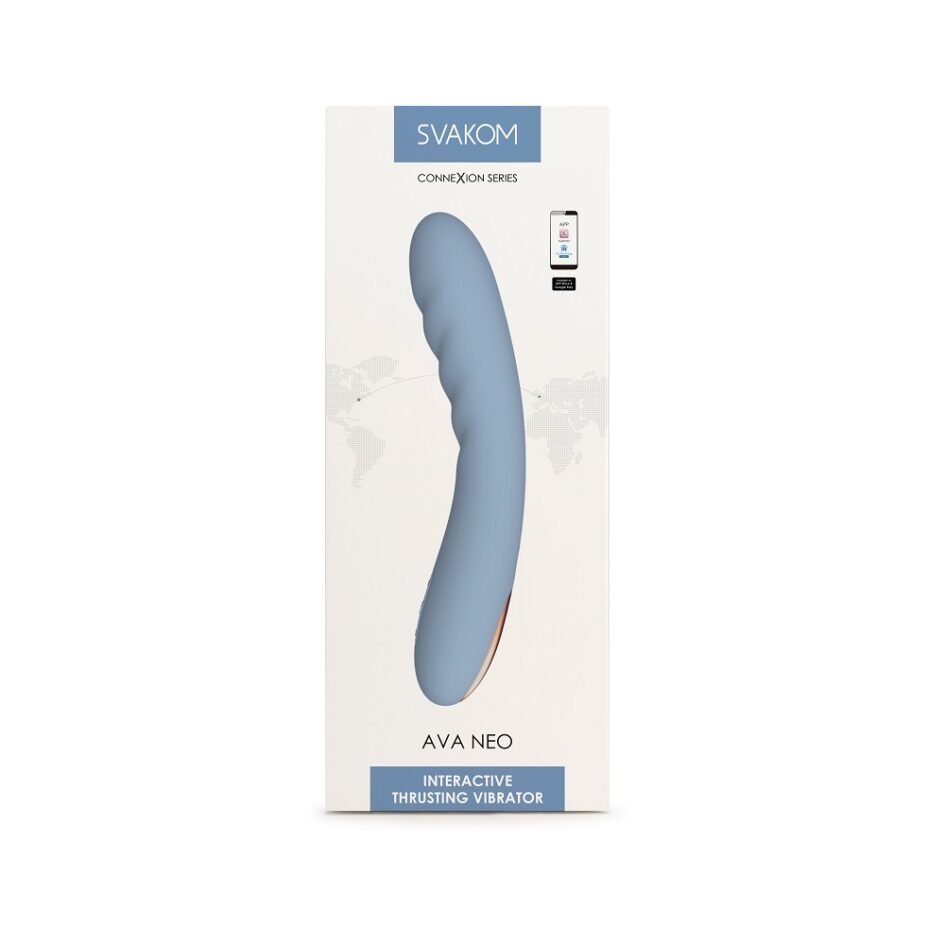 n12376 svakom ava neo intereactive thrusting vibrator 7