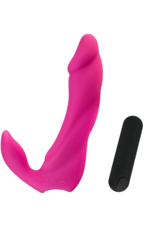 n12408 alive bifun pro rechargeable double stimulation vibrator 1