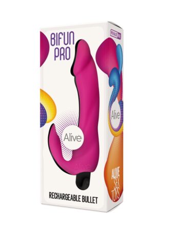 n12408 alive bifun pro rechargeable double stimulation vibrator 3