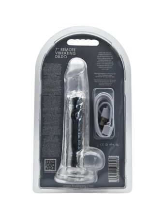 n12467 loving joy 7 inch remote vibrating dildo 7
