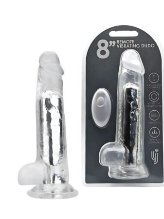 Loving Joy 8 Inch Remote Vibrating Dildo