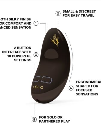 n12484 lelo nea3 clitoral massager black 9