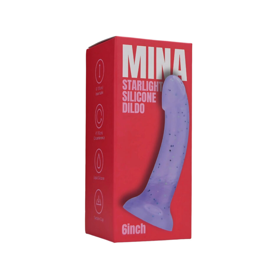 n12536 mina starlight silicone dildo pkg 1