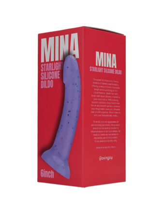 n12536 mina starlight silicone dildo pkg 2