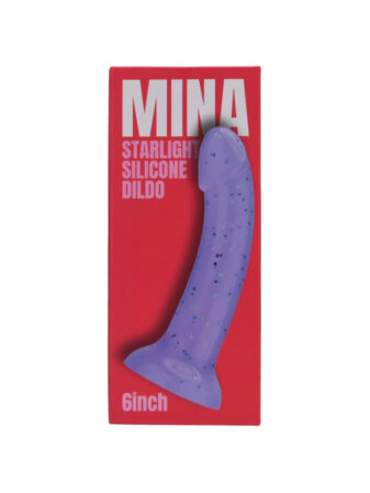n12536 mina starlight silicone dildo pkg