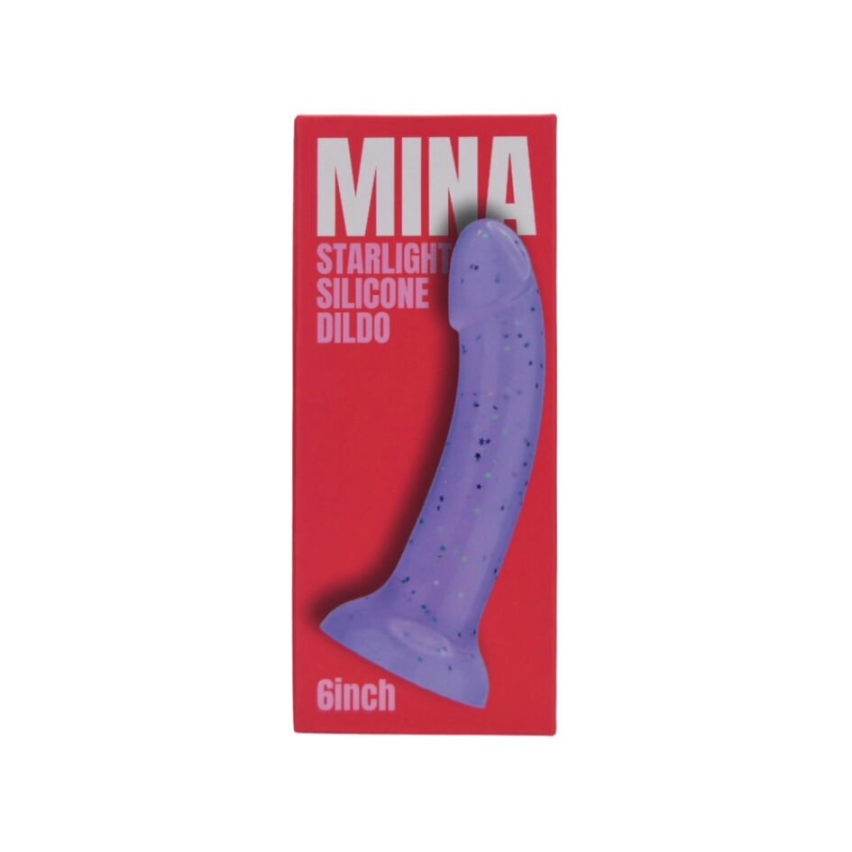 n12536 mina starlight silicone dildo pkg