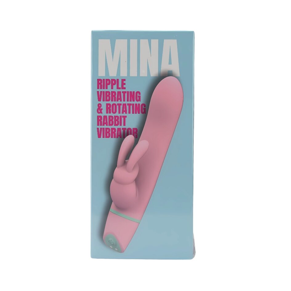 n12561 mina ripple vibrating rotating rabbit pkg cover