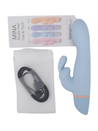 n12562 mina hail come hither rabbit vibrator inside