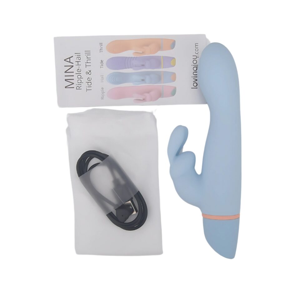 n12562 mina hail come hither rabbit vibrator inside