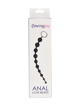 n8440 loving joy anal love beads black pkg
